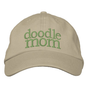 "Doodle MOM" Hunde-Liebhaberin Stickerei Baseball Bestickte Baseballkappe