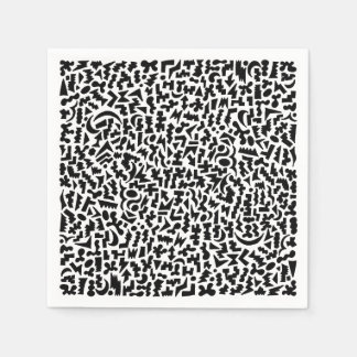 Doodle Napkins Serviette
