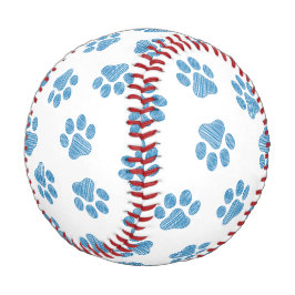 Doodle Paws, Dog Paws, Blue Paws Baseball