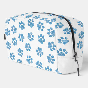 Doodle Paws, Dog Paws, Blue Paws Waschbeutel