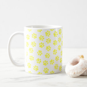 Doodle Paws, Hundepaws, gelbe Paare Kaffeetasse