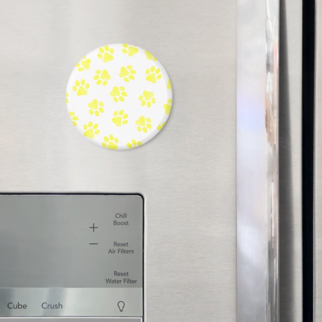 Doodle Paws, Hundepaws, gelbe Paare Magnet (In Situ (Kühlschrank))