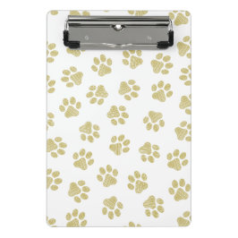 Doodle Paws, Hundepaws, Goldpaare Mini Klemmbrett