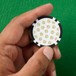 Doodle Paws, Hundepaws, Goldpaare Pokerchips