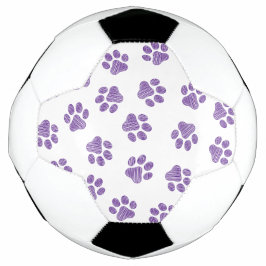 Doodle Paws, Hundepaws, Lila Paare Fußball