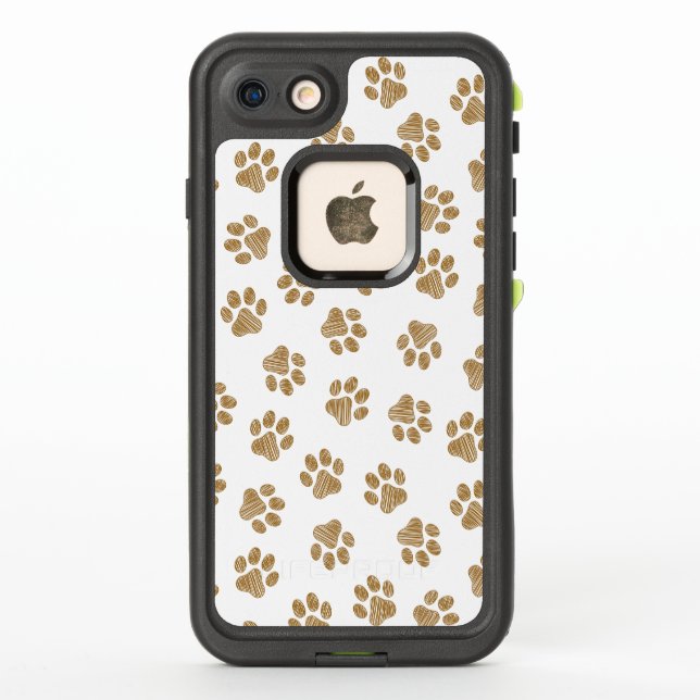 Doodle Paws, Hundepaws, orange Goldpaws (Rückseite)