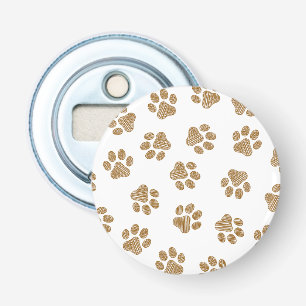 Doodle Paws, Hundepaws, orange Goldpaws Flaschenöffner