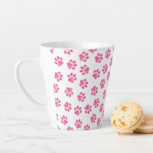 Doodle Paws, Hundepaws, rosa Paws Milchtasse