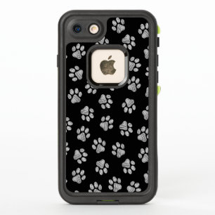 Doodle Paws, Hundepfähle, weiße Pasten