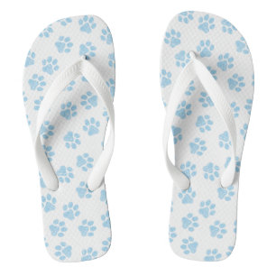 Doodle Paws, Hundepuws, Baby Blue Paws Flip Flops