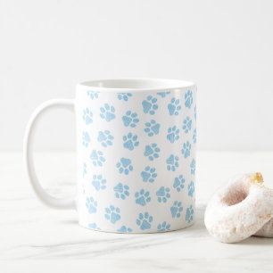 Doodle Paws, Hundepuws, Baby Blue Paws Kaffeetasse