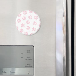 Doodle Paws, Hundepuws, Baby Pink Paws Magnet