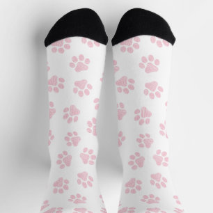 Doodle Paws, Hundepuws, Baby Pink Paws Socken