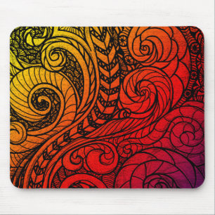 Doodle Pop Standard Mouse Pad Mousepad