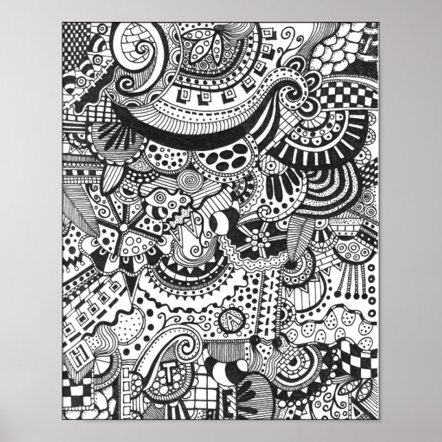 DOODLE POSTER (Vorne)