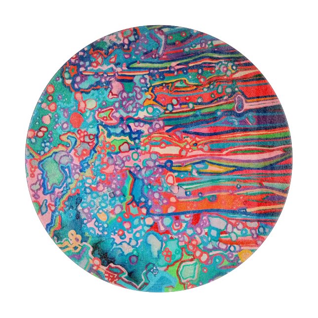 Doodle Schneidebrett (Vorderseite)