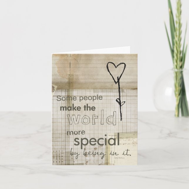 Doodle-Spezialkarte Karte (Vorderseite)