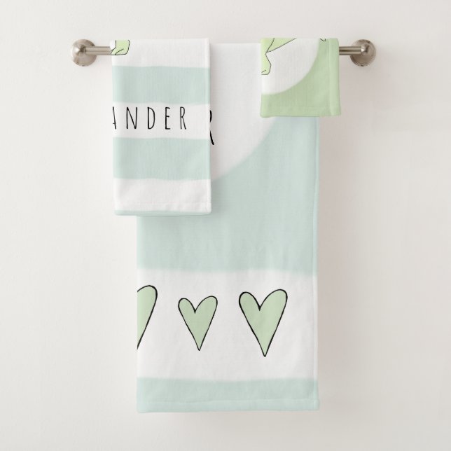 Doodle T-Rex Dinosaur avec nom Enfants (En situation)