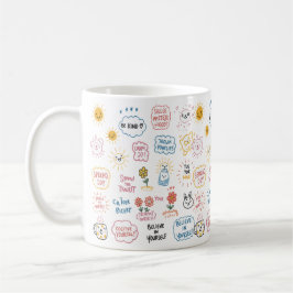 Doodle Thinghts: Prints, die Volumes von Posi spre Kaffeetasse