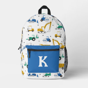 Doodle Transporation Trucks Bedruckter Rucksack