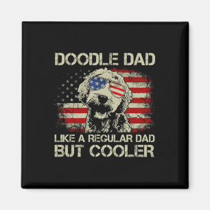 Doodle-Vater Goldendoodle Regulärer Vater, aber co Magnet