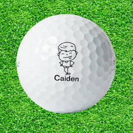 Doodle Vater Son Golf Geschenk Golfball