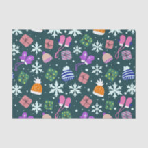 Doodle Weihnachts Wintergloves gibt Hats Dunkel