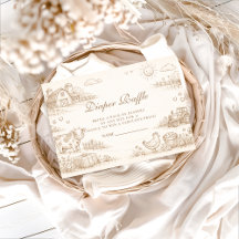 Doodle Whimsical Country Farm Diapper Raffle