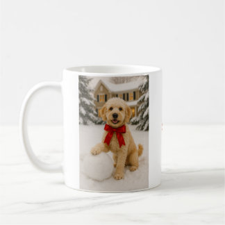Doodle Winter Kaffee Tasse