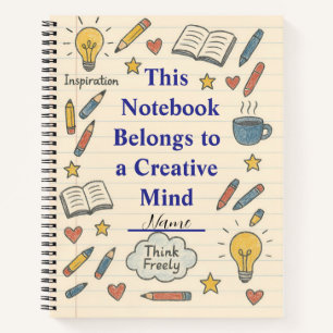 Doodle Your Dreams - Sketch Style Notebook Notizbuch