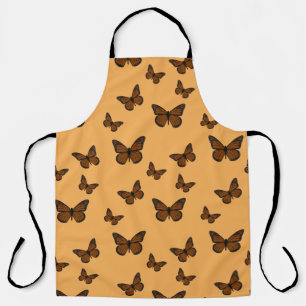 Doodled Monarch All-over-Print-Schürze Schürze