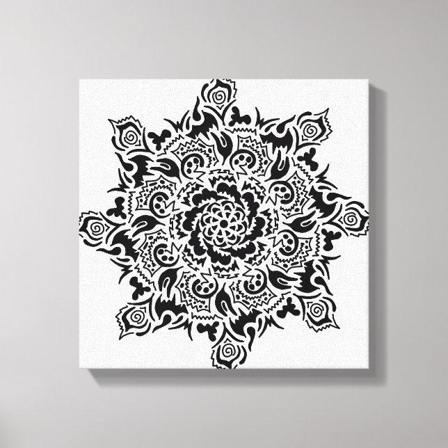 Doodlella Leinwanddruck (Vorderseite)