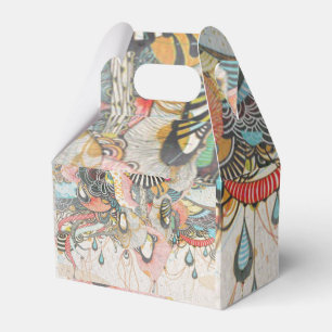 Doodlen auf der Lichtsprache Geschenkschachtel