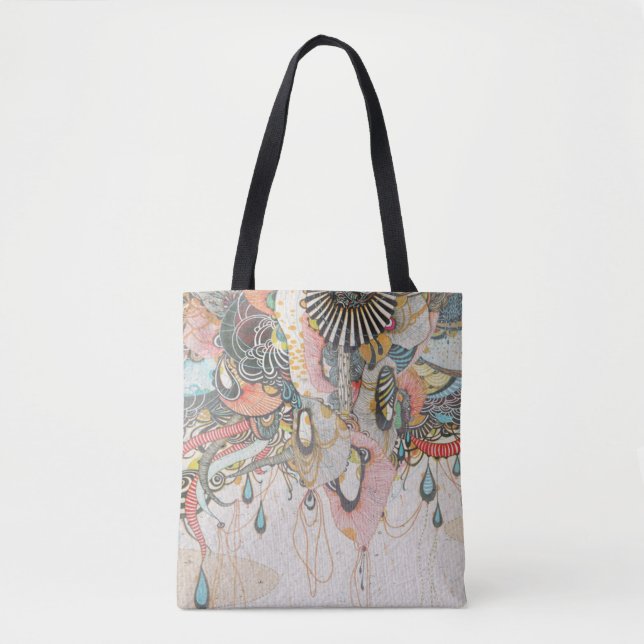 Doodlen auf der Lichtsprache Tasche (Vorderseite)