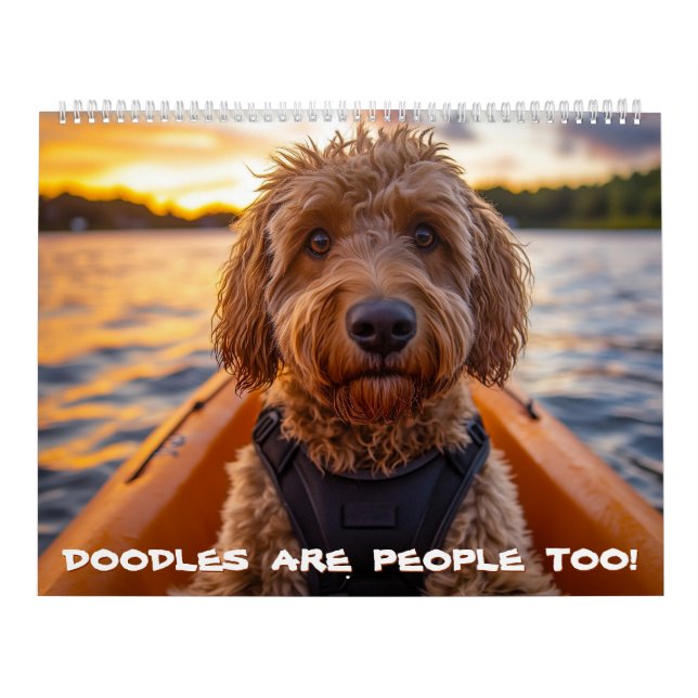 Doodles Are People Too Calendar Kalender (Titelbild)