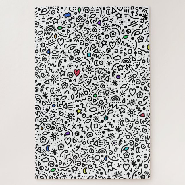 Doodles! Pop der Farbe! Herausforderung (Vertikal)