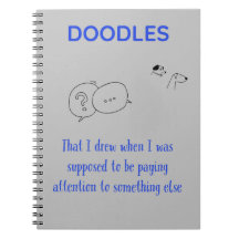 Doodles Spiral Notebook