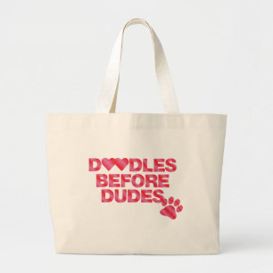 Doodles vor Typen Jumbo Stoffbeutel