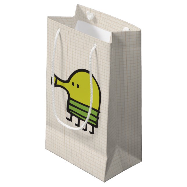 Doodsprung-Tasche Kleine Geschenktüte (Vorderseite Schrägansicht)