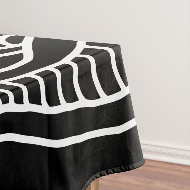 Doodwave-Band Tischdecke (Beispiel)