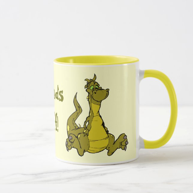 Doof Drache Tasse (Rechts)