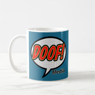 Doof! Medium-Kaffee-Tasse Kaffeetasse