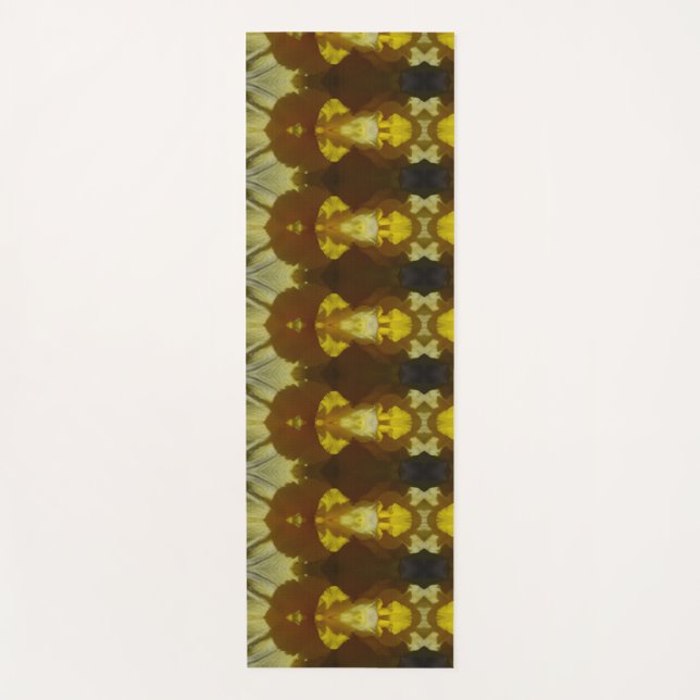 Doofodil Ikat 11 Yogamatte (Vorderseite)