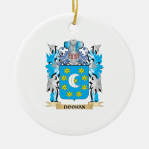 Doohan Wappen - Familienwappen Keramik Ornament