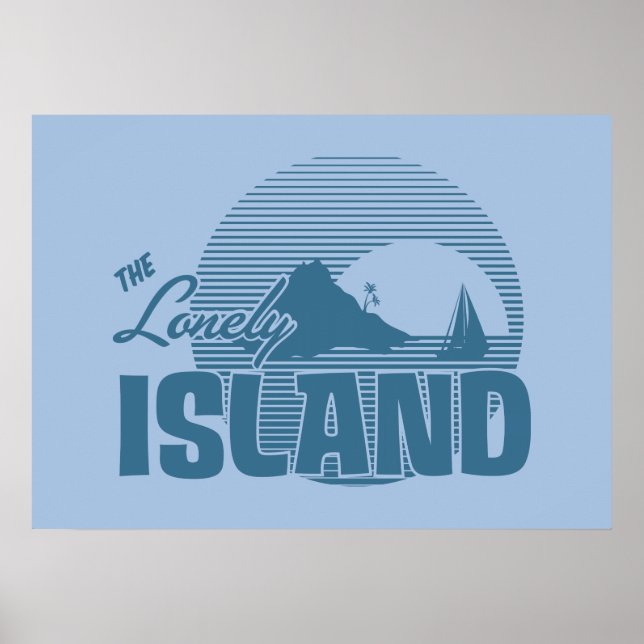 Dookie Island - Blue Poster (Vorne)