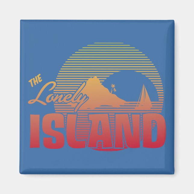 Dookie Island - Farbe Magnet (Vorne)