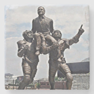 Dooley Football Sculpture, Athen Georgien, Steinuntersetzer