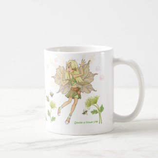 Doolie der Blumen-Hügel Kaffeetasse