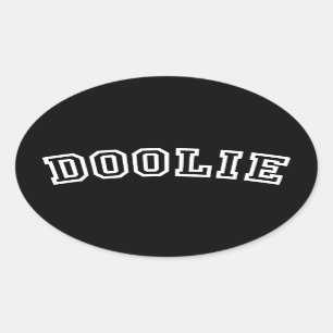 DOOLIE OVALER AUFKLEBER