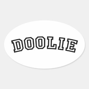DOOLIE OVALER AUFKLEBER
